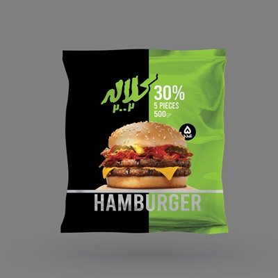 همبرگر گوشت قرمز 30%